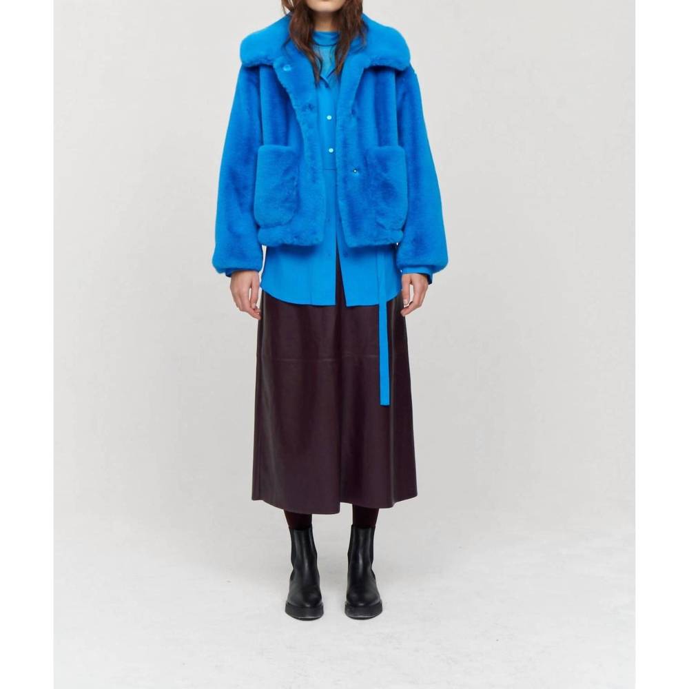 NEW JAKKE traci coat in blue